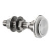 Swivel fitting - rotule - for structural bolted glass - countersunk head - technical evaluation