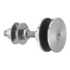 Swivel fitting - rotule - for structural bolted glass - cylindrical head - for installation from the outside - Ø16 mm drilling