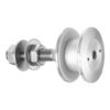 Swivel fitting - rotule - for structural bolted glass - cylindrical head - for installation from the outside - technical evaluation