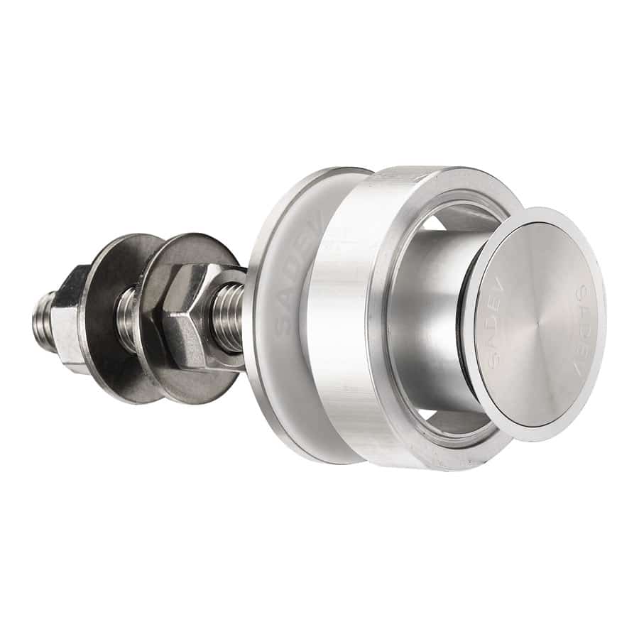 Swivel fitting - rotule - for structural bolted glass - countersunk head - Insulated Glass Units