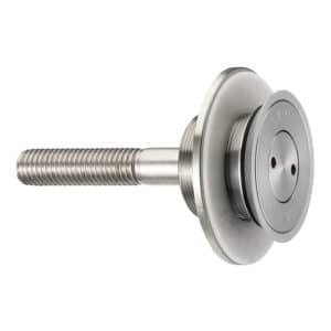 Fixed bolt for structural bolted glass - countersunk head -  for installation from the outside - bracket mounting