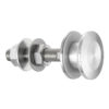 Fixed bolt ø50 mm for structural bolted glass - cylindrical head