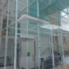 Fixation par crochet pour façade en verre - Butler Arts Insitute USA 2013