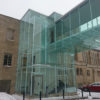 Hook Fixing for Glass Facade - Butler Arts Insitute USA 2013