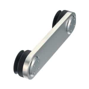 Adjustable Corner Joints to Connect Glass to a Wall or 2 Pieces of Glass Together - 90 and 180 Degree Angles -