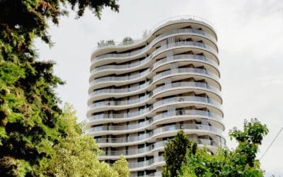 SABCO’s glass curved guardrails for “LES GIROFLÉES” tower in MONACO
