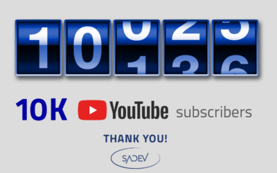 SADEV – Notre chaine YouTube fête ses 10K d’abonnés