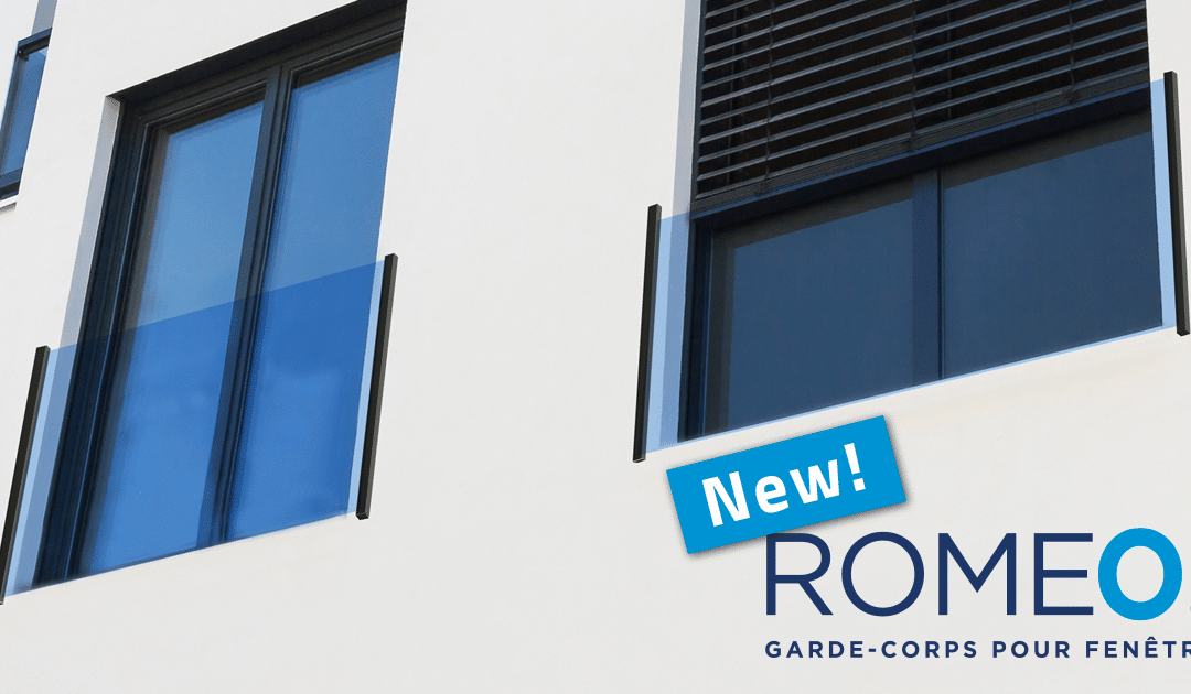 ROMEO care : The new glass railing solution for windows