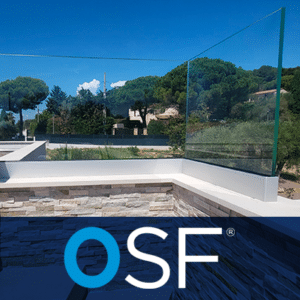 OSF - Compact frameless glass balustrade