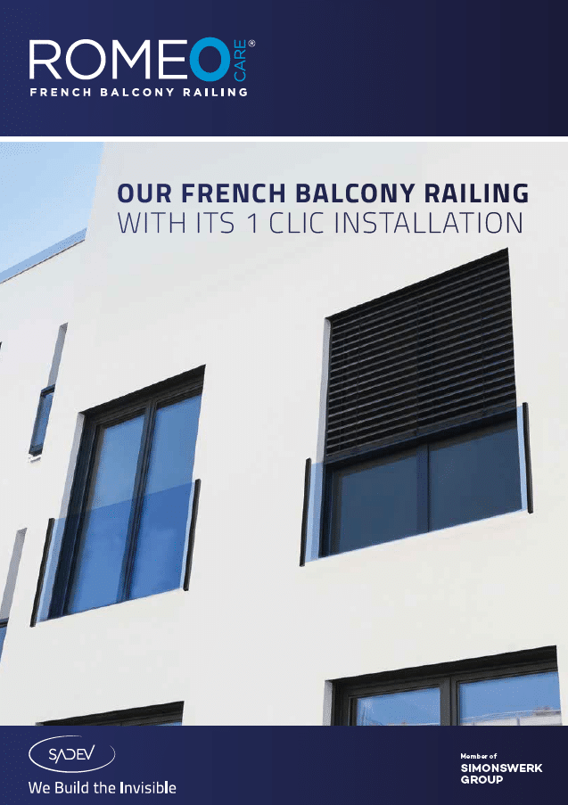 1p brochure romeo french balcony guradrail